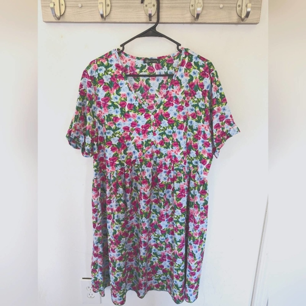 Pretty Garden Mid Length Dress